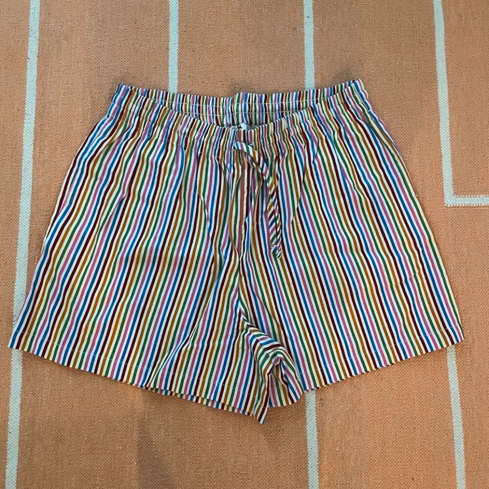 Lucy & Yak Rainbow Charlie Shorts NWT